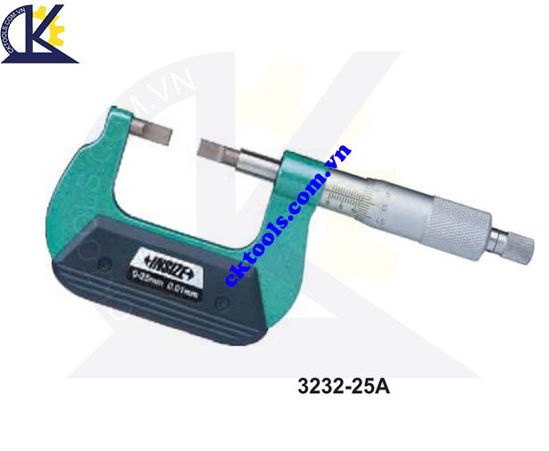 Panme  cơ  INSIZE  3232-25A  ,  BLADE  MICROMETERS   3232-25A