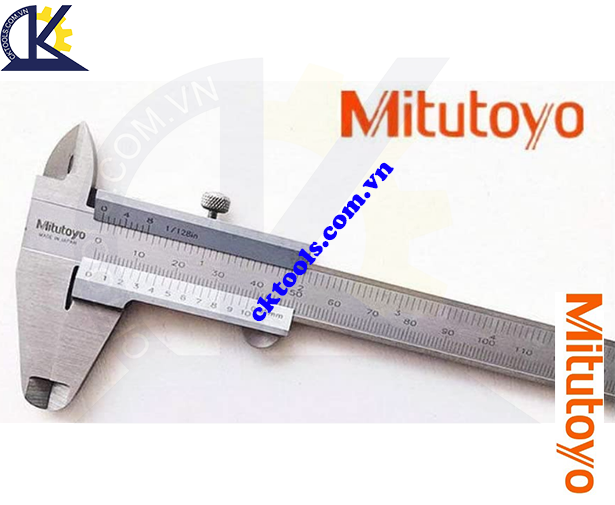 Thước cặp cơ khí Mitutoyo 0-100mm/0.05mm 530-100, Thước cặp Mitutoyo 0-100mm/0.05mm, Thước kẹp cơ khí Mitutoyo 0-100mm/0.05mm, Thước Mitutoyo 0-100mm/0.05mm