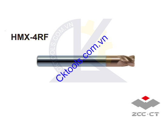 Dao phay  ZCCCT  dòng    HMX-4RF-D6.0R0.5 , HMX-4RF-D6.0R1.0  ,  Dao phay  ngón hợp kim   ZCC.CT   HMX-4RF-D6.0R0.5 , HMX-4RF-D6.0R1.0 