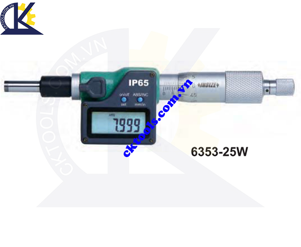  Panme điện tử   INSIZE  6353-25W , DIGITAL  MICROMETER  HEADS  6353-25W