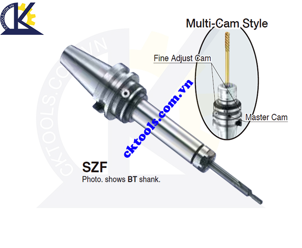 Đầu kẹp dao NIKKEN BT40-SZF, Holder NIKKEN BT40-SZF, IT ZERO FIT TYPE SLIM CHUCK BT40-SZF