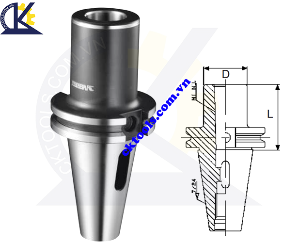 BẦU KẸP NỐI  VERTEX   CAT50-MTA3-45, CAT50-MTA4-75, CAT50-MTA5-105