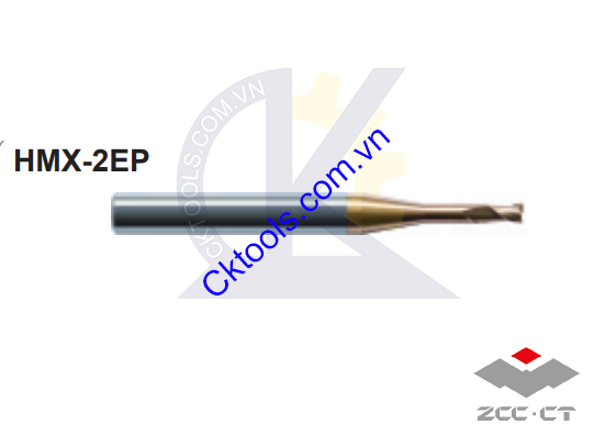 Dao phay  ZCCCT  dòng  HMX-2EP-D2.0-M14  , HMX-2EP-D2.0-M16  ,  Dao phay  ngón hợp kim  ZCC.CT  HMX-2EP-D2.0-M14  , HMX-2EP-D2.0-M16  