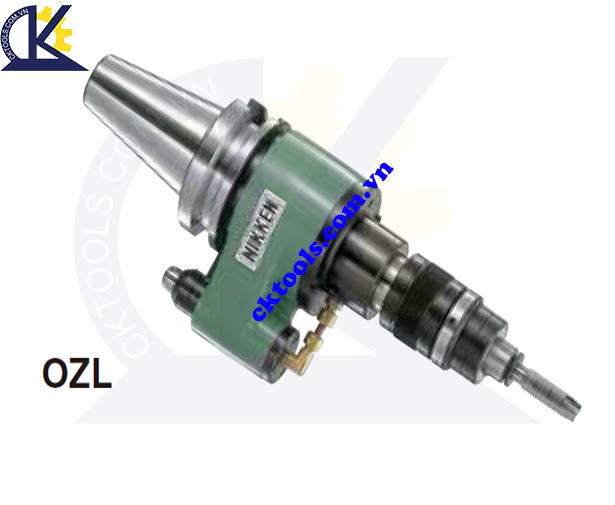 Đầu kẹp dao NIKKEN BT50-OZL, Holder NIKKEN BT50-OZL, AUTO DEPTH CONTROL TAPPER CHUCK FOR OIL HOLE TAP BT50-OZL