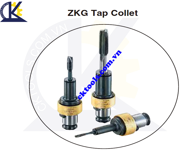 Ống kẹp dao NIKKEN ZKG, Holder NIKKEN ZKG, ONE TOUCH TAP COLLET ZKG