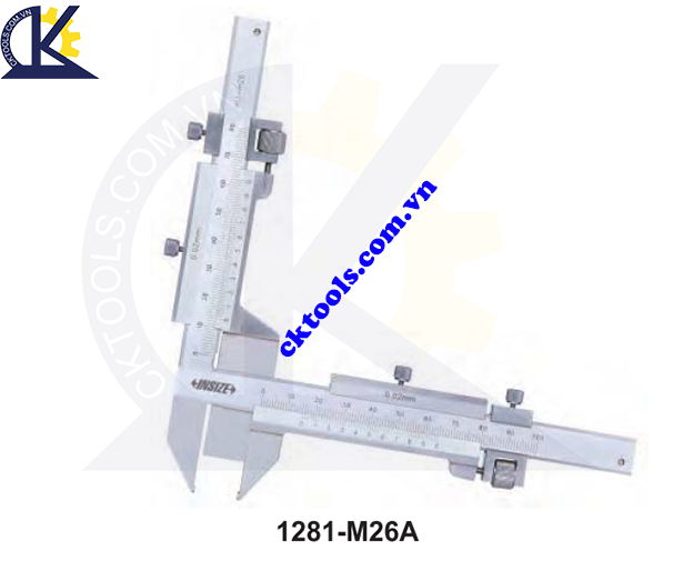 Thước kẹp cơ  INSIZE  1281-M26A  ,   GEAR TOOTH   VERNIER  CALIPER  1281-M26A  