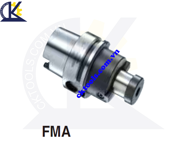 Đầu kẹp dao NIKKEN HSK100A-FMA, Holder NIKKEN HSK100A-FMA, FACE MILL ARBOR /  SHOULDER CUTTER ARBOR HSK100A-FMA