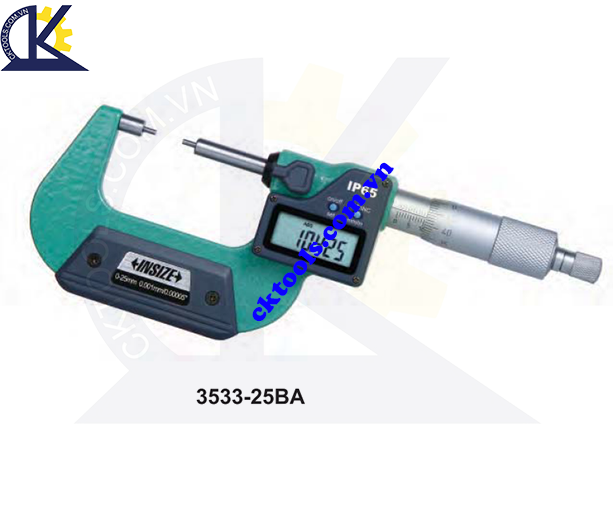 Panme  điện tử   INSIZE  3533-25BA  ,  DIGITAL SPLINE   MICROMETERS   3533-25BA 