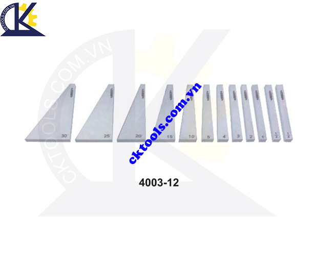 Bộ căn độ  INSIZE     4003-12 , ANGLE PLATE  SETS   4003-12