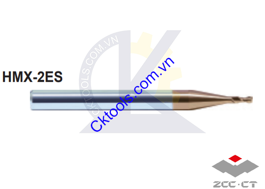 Dao phay  ZCCCT  dòng    HMX-2ES-D0.3 ,  HMX-2ES-D0.4 , HMX-2ES-D0.5 ,  Dao phay  ngón hợp kim  ZCC.CT    HMX-2ES-D0.3 ,  HMX-2ES-D0.4 , HMX-2ES-D0.5