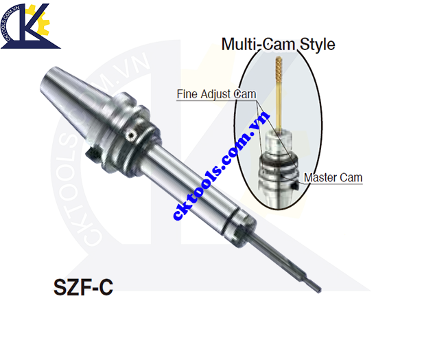 Đầu kẹp dao NIKKEN NBT50-SZF, Holder NIKKEN NBT50-SZF, ZERO FIT TYPE SLIM CHUCK NBT50-SZF-C