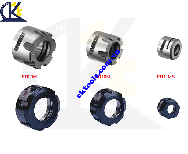 ĐAI ỐC KẸP  VERTEX  COLLET ER   V-800, V-801, V-802, V-803, V-804, V-805