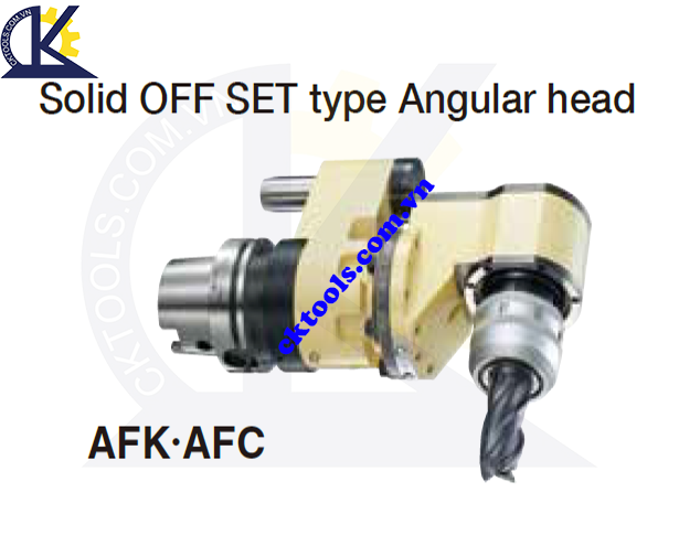 Đầu kẹp dao NIKKE HSK100A-AFK-AFC, Holder NIKKE HSK100A-AFK-AFC, SOLID OFF SET TYPE ANGULAR HEAD HSK100A-AFK-AFC