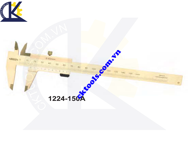 Thước kẹp cơ  INSIZE  1224-150A , 1224-1501A  ,  VERNIER CALIPERS   (ANTI MAGNETIC )  1224-150A , 1224-1501A