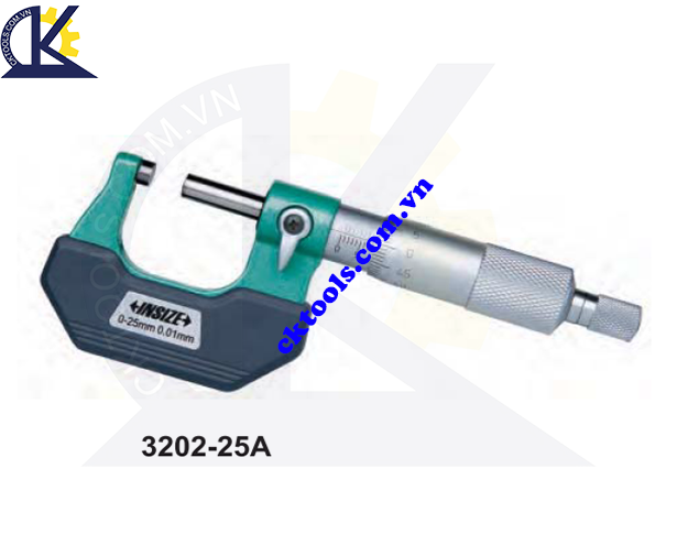 Panme cơ khí  INSIZE  3202-25A ,  OUTSIDE MICROMETERS  3202-25A