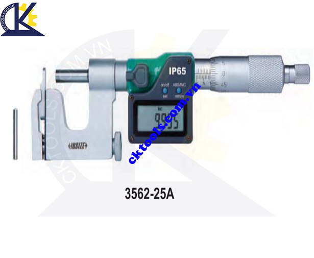 Panme  điện tử  INSIZE  3562-25A , DIGITAL INTERCHANGEABLE  ANVIL  MICROMETERS  3562-25A 