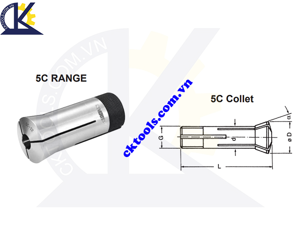 COLLET 5C   VERTEX  5C-3, 5C-4, 5C-5, 5C-6, 5C-7, 5C-8, 5C-9, 5C-10