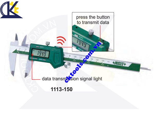 Thước cặp điện tử  INSIZE  1113-300W  , WIRELESS DIGITAL CALIPERS  1113-300W