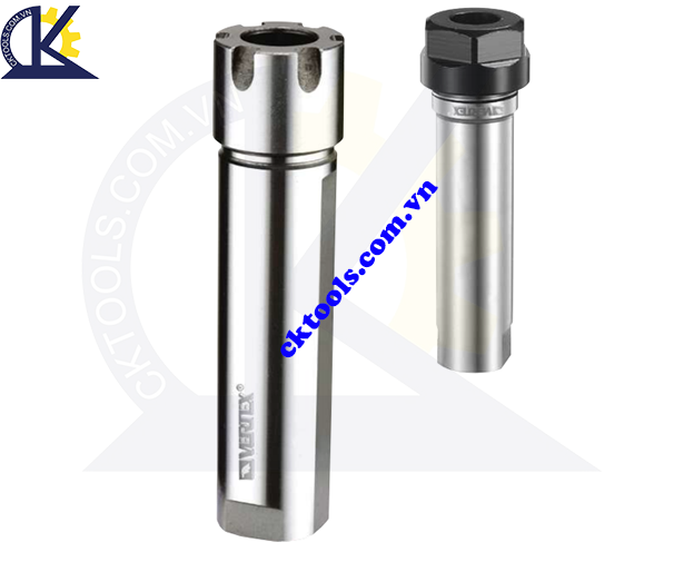  ĐẦU KẸP CHUÔI TRỤ CHO MÁY CNC  VERTEX  KIỂU 1 ĐẦU COLLET ER  V-845, V-846, V-847, V-848