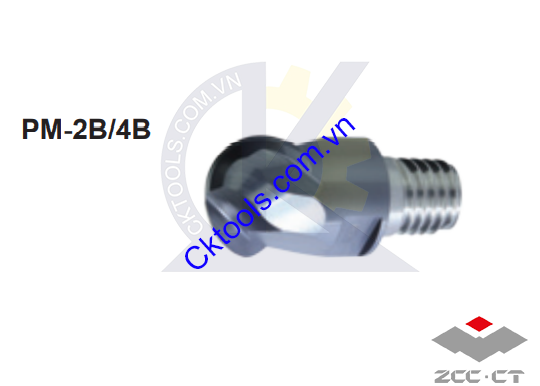 Lưỡi dao phay  ZCCCT  dòng   Q14-PM-2B-D25.0 , Q14-PM-4B-D25.0 ,  Dao phay hợp kim   ZCC.CT  Q14-PM-2B-D25.0 , Q14-PM-4B-D25.0