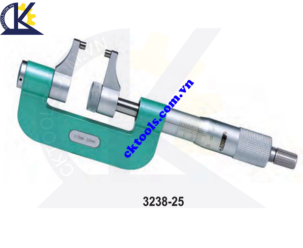 Panme cơ khí   INSIZE  3238-25 , CALIPER TYPE  MICROMETERS  3238-25