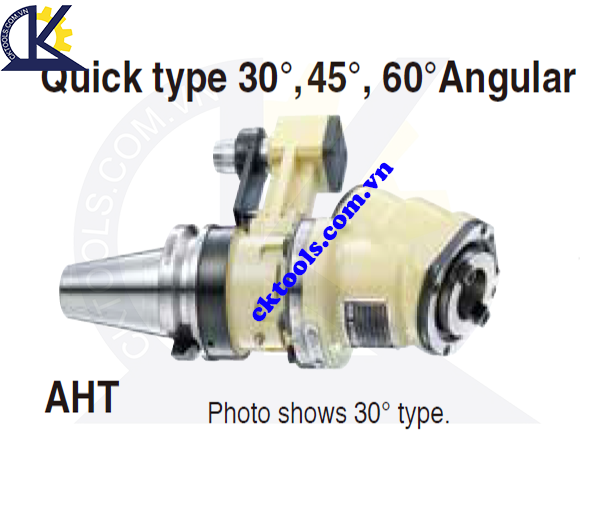 Đầu kẹp dao NIKKEN NBT40-AHT, Holder NIKKEN NBT40-AHT, QUICK TYPE 30, 45, 60 ANGULAR HEAD NBT40-AHT