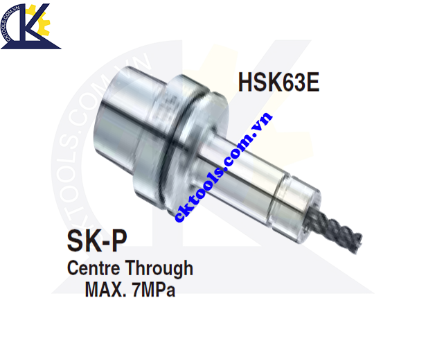 Đầu kẹp dao NIKKEN HSK63E-SK-P, Holder NIKKEN HSK63E-SK-P, HIGH SPEED SLIM CHUCK HSK63E-SK-P