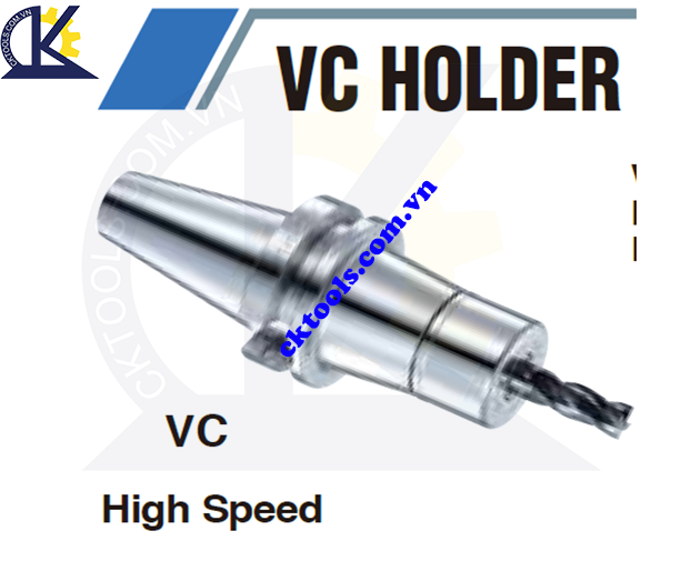 Đầu kẹp dao NIKKEN BT40-VC, Holder NIKKEN BT40-VC, ANNIVERSARY TYPE BT40-VC