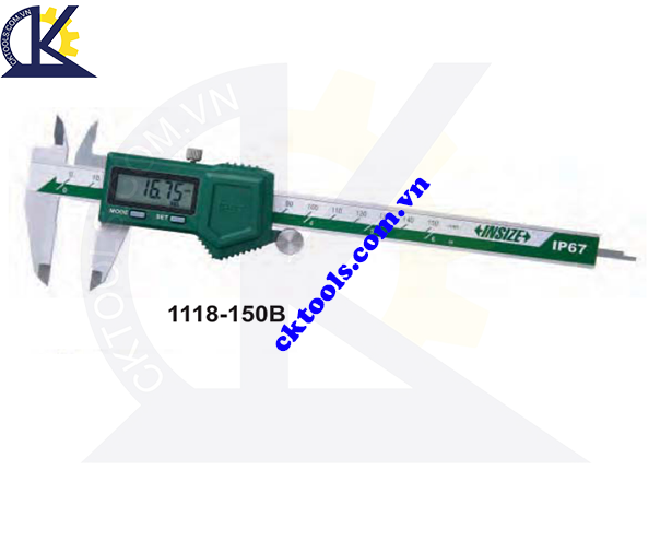 Thước cặp điện tử  INSIZE  1118-150B  , IP67 WATERPROOF  DIGITAL CALIPERS  1118-150B