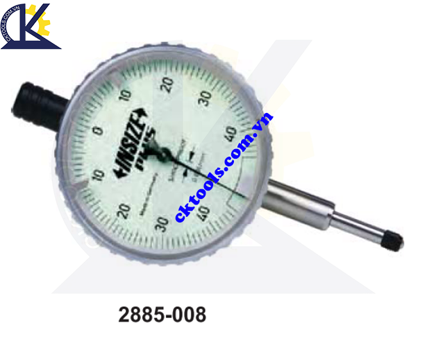  Đồng hồ so  INSIZE   2885-008  ,  ONE REVOLUTION PRECISION  DIAL  INDICATORS   2885-008