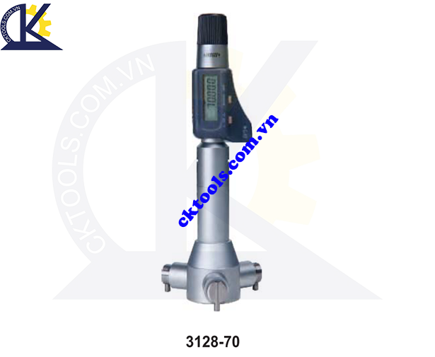  Panme điện tử đo lỗ   INSIZE   3128-70 ,  DIGITAL WIDE RANGE THREE POINTS INTERNAL  MICROMETERS    3128-70