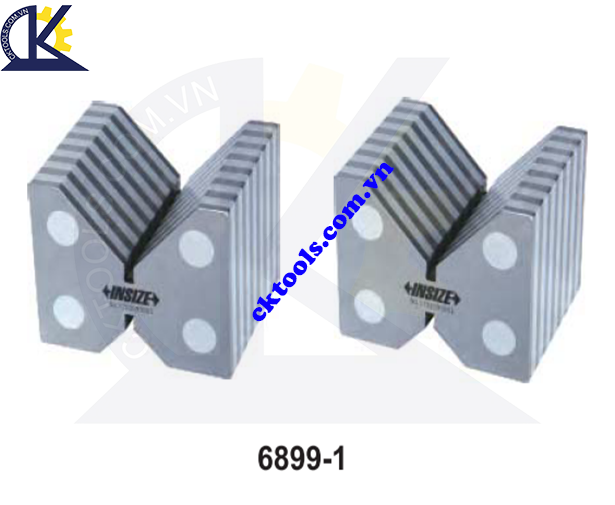 Khối V từ cố định  INSIZE    6899-1 , MAGNETIC INDUCTION V-BLOCK  SET  (ECONOMIC TYPE ) 6899-1