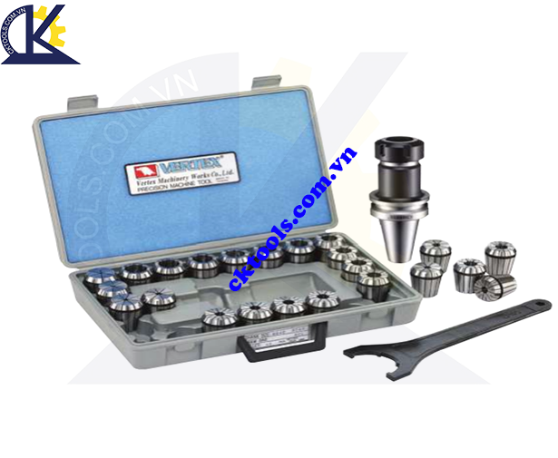  BỘ ĐẦU KẸP  VERTEX  KIỂU BT COLLET ER  V-780, V-780A, V-781, V-782, V-783, V-783A, V-783B