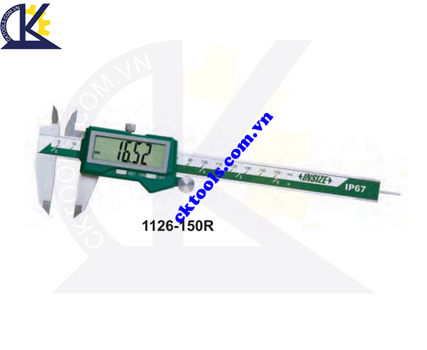 Thước cặp điện tử  INSIZE  1126-150R  , IP67 WATERPROOF  DIGITAL CALIPERS  1126-150R