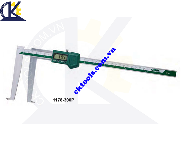 Thước kẹp điện tử đo rãnh INSIZE  1178-300P  ,  DIGITAL  INSIDE GROOVE  CALIPERS   1178-300P