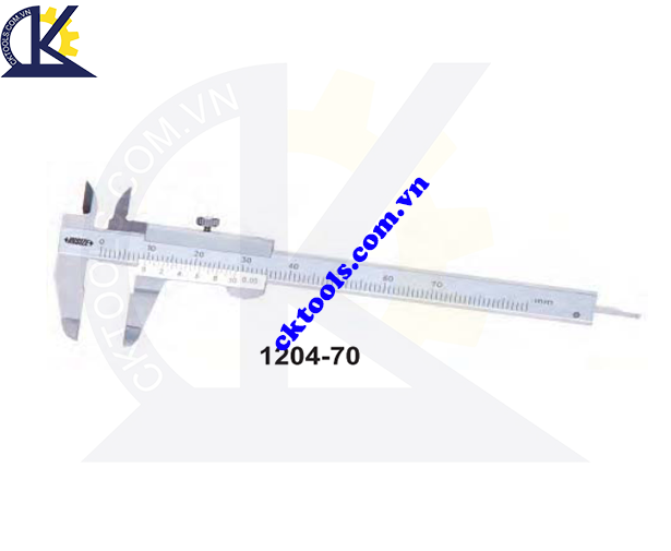 Thước kẹp cơ  INSIZE  1204-70  , MINI VERNIER CALIPERS  1204-70