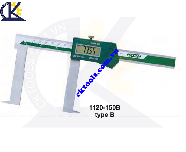 Thước điện tử đo rãnh INSIZE  1120-150B  ,  DIGITAL INSIDE GROOVE  CALIPERS   1120-150B