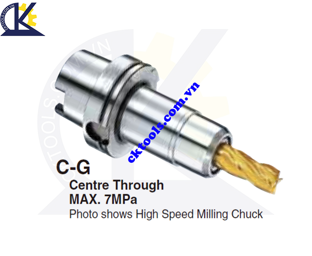 Đầu kẹp dao NIKKEN HSK63A-C-G, Holder NIKKEN HSK63A-C-G, HIGH SPEED MILLING CHUCK HSK63A-C-G