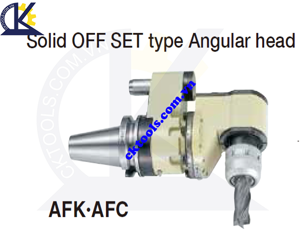 Đầu kẹp dao NIKKEN BT40-AFK.AFC, Holder NIKKEN BT40-AFK.AFC, SOLID OFF SET TYPE ANGULAR HEAD BT40-AFK.AFC