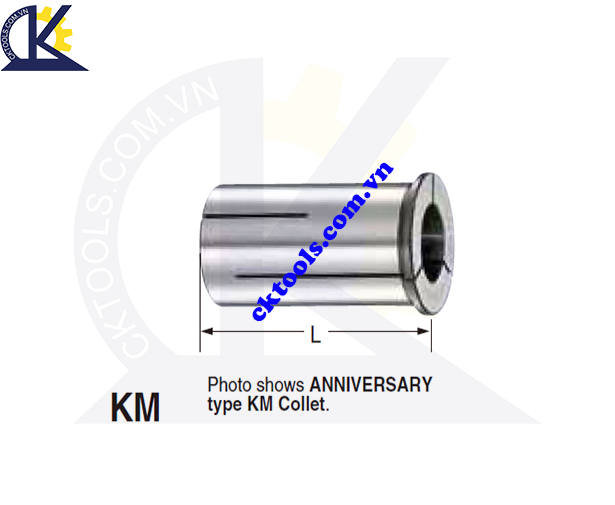 Ống kẹp dao KM, Holder KM, STRAIGHT COLLET KM