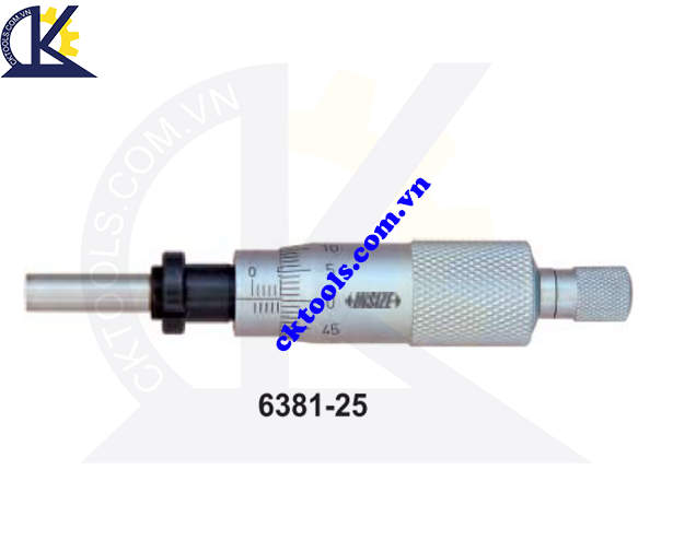  Panme cơ khí   INSIZE   6381-25  ,   MICROMETER  HEADS    6381-25