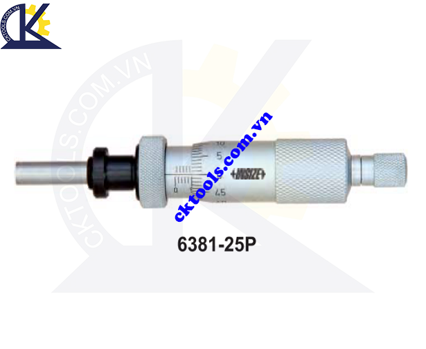  Panme cơ khí   INSIZE   6381-25P  ,   MICROMETER  HEADS    6381-25P