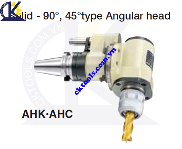 Đầu kẹp dao NIKKEN BT30-AHK.AHC, Holder NIKKEN BT30-AHK.AHC, SOLID-90, 45 TYPE ANGULAR HEAD BT30-AHK.AHC