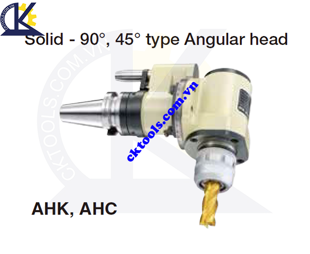 Đầu kẹp dao NIKKEN NBT40-AHK-AHC, Holder NIKKEN NBT40-AHK-AHC, SOLID-90, 45 TYPE ANGULAR HEAD NBT40-AHK-AHC