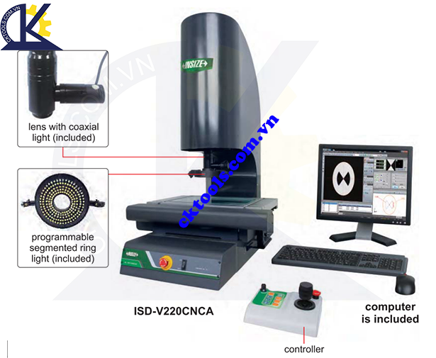 Máy đo CNC  INSIZE  ISD-V220CNCA  , CNC VISION MEASURING SYSTEMS   ISD-V220CNCA