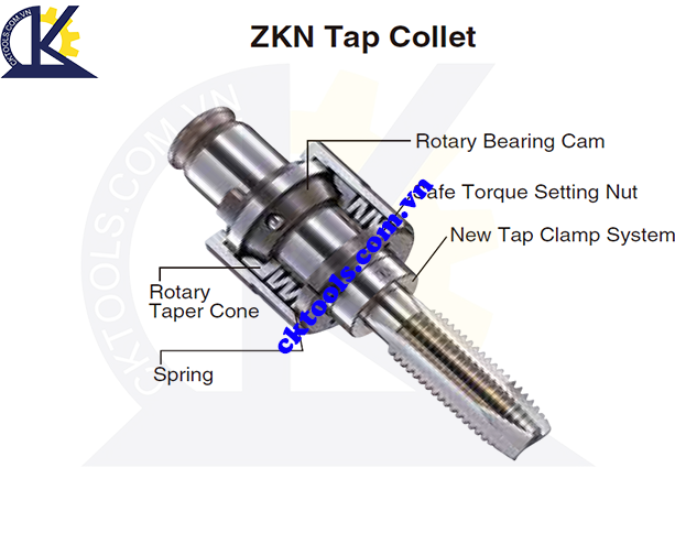 Ống kẹp Taro NIKKEN ZKN, Holder NIKKEN ZKN, ZKN TAP COLLET